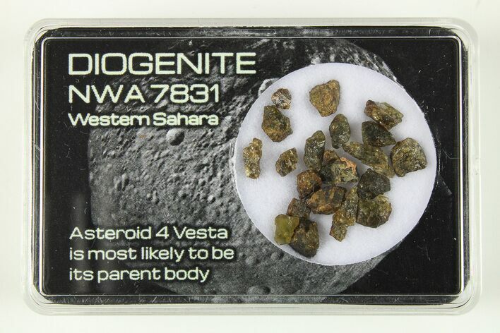 Diogenite Meteorite Fragments (g) - From Vesta Micro-Planet #284779